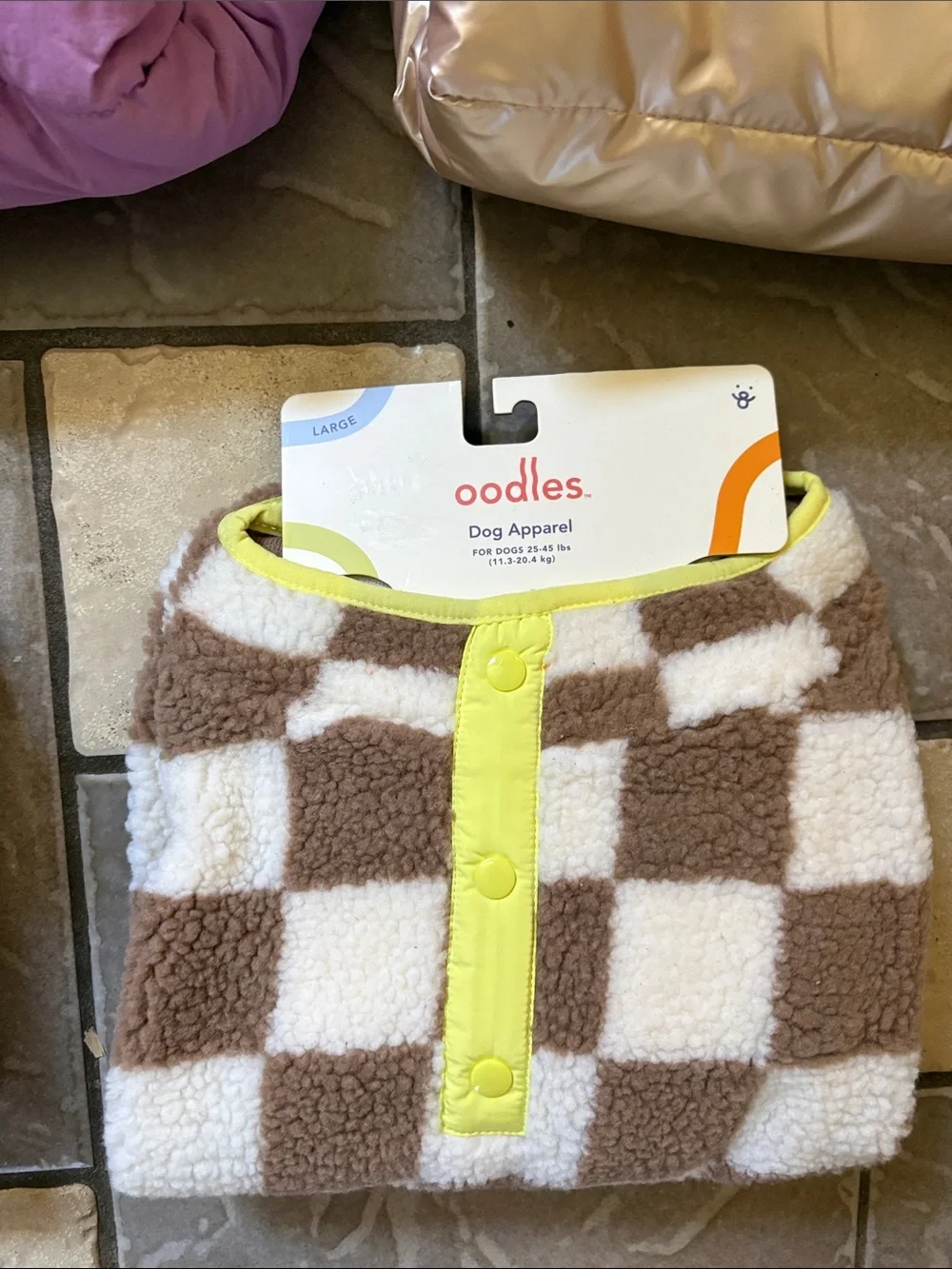 New Oodles Cozy Dog Winter Jackets - Assorted Colors (Set of 5)